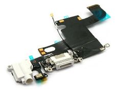 For Apple iPhone 6 Charging Port Connector Flex Cable White
