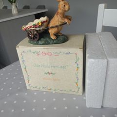 Olde World Heritage collectable Easter bunny figurine