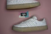 Chic Adidas Samba White Leather