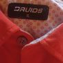 Druids red golf polo shirt XL Image 3