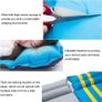 Camping Air Beds,Self-inflating Outdoor Camping Mat, Double Thick Tent Sleeping Mat Image 6