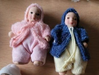 Baby for dolls house - some Victorian style
