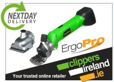ErgoPro Cara (Battery) Dual Head Sheep & Cattle Clipper