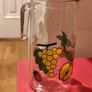 Borgonova Lemonade Jug Pitcher Vintage Retro Image 3