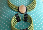 Choker and Bracelet Costume Jewellery set