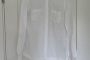 White linen blouse Size 10 EU 38