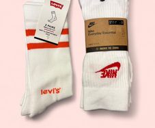 Nike Men's White Socks