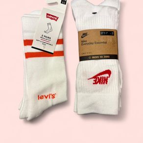 Nike Men's White Socks