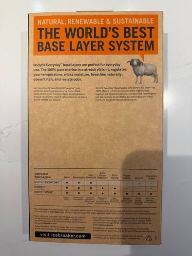 Merino baselayer