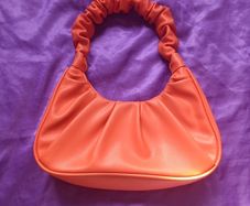 orange handbag