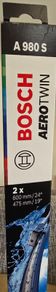 Bosch A 980 S wipers