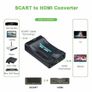 SCART To HDMI Video Audio Upscale Converter Adapter HD 1080P Image 6