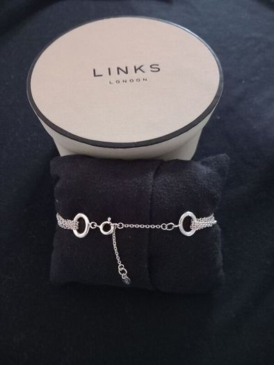 Genuine Links of London Sterling Silver bracelet, Never worn