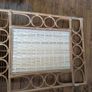 Rattan mirror Image 2