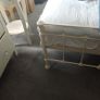 Cream Cast Iron Bed Image 2
