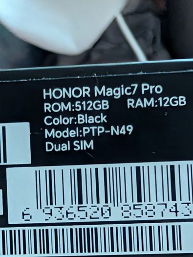 Honor Magic 7 Pro 512GB Black