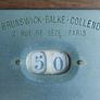 Antique Brunswick Billiards Paris Very Rare 1900 - 1920s Counter - Le Mans, Brooklands Grand Prix Motor Racing Lap Counter Image 6