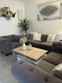 Grey Velvet Sofa's