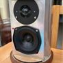 Legendary Rogers JR 149 world renowned Speakers fully restored and Recapped With New grills, binding posts And Falcon T27s Drivers Image 5