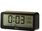 Ravel Big Digit Light Sensor Alarm Clock Black RCD005.3
