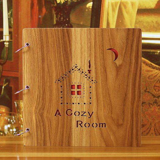 DIY Wood handmade photo album