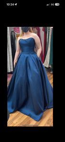 Navy Debs Dress