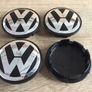 4 x Alloy Wheel Centre Caps 65mm for  Volkswagen 3B7601171 Image 2