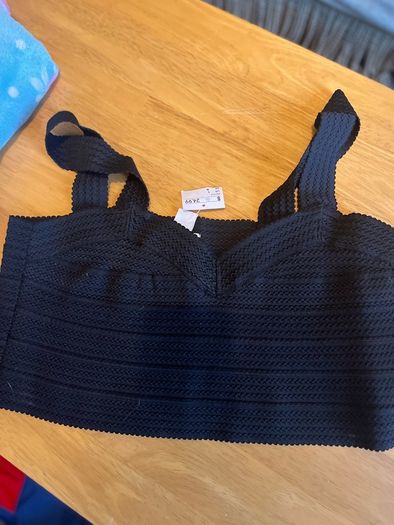 new H&M crop top