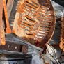 Cast iron fire grate and grill Image 4