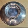 Antique Silver scrollwork footed dish. Hallmarked Birmingham Image 8