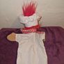 Vintage Russ Troll Doll Hand Puppet Chef Image 4