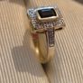 9ct Gold and Sapphire Ring Image 6