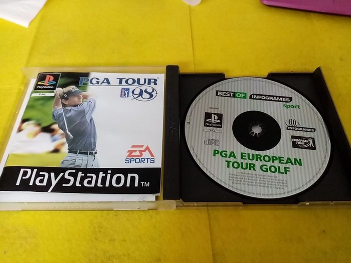Pga tour 98 PlayStation 1 Ps1 PlayStation 2 Ps2 Games Original