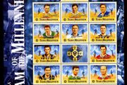 2000 Ireland Hurling Team of the Millennium Commemorative Sheet Mint Never Hinged (MNH)