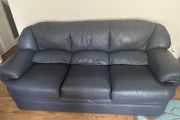 3 seater leather sofa