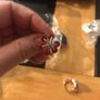 18 kt gold plated ring Image 5