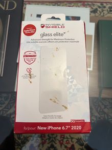ZAGG Invisible Shield Glass Elite Protector iPhone 12 Pro Max