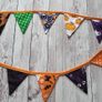 Halloween Bunting or Mini Bunting. Multicolour. Image 2