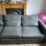 Sofa bed 4 seater grey Image 4