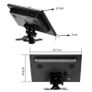 10.1" LCD HD Monitor Mini TV & Computer Speaker HDMI VGA Display Color Screen Car Backup Camera & Home Security System Image 4