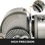 Dividing Head 4 Inch Indexing Head Milling 100MM Semi-Universal Dividing Head 4 Inch 3 jaw Chuck Dividing Head Set with Index Plates and Tailstock for Precision rotary table Image 2