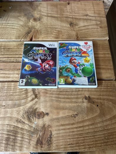 super mario galaxy 1 and 2