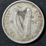 Ireland 1928 Silver Shilling Coin Image 2
