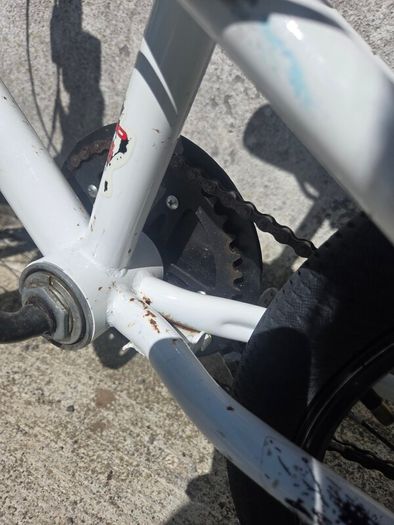 Apollo force 18 white BMX kids bike