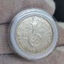 2 Reichsmark 1937 D Munich WW2 Silver Coin third Reich Image 2
