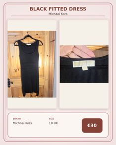 Michael Kors Black Dress