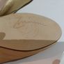 Fabulous Marian Gild Wedge Shoes Size 38 Image 8