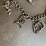 Antique Silver Charm Bracelet Image 6