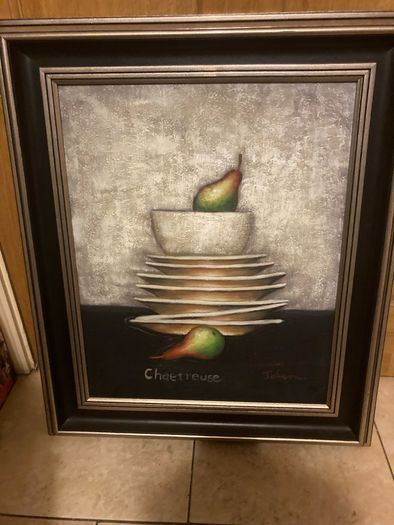 Original artwork still life signed framed free postage