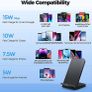 Wireless Charger [2 Pack], 15W Fast Wireless Charging Stand, Wireless Charger (FREE SHIPPING) Image 4
